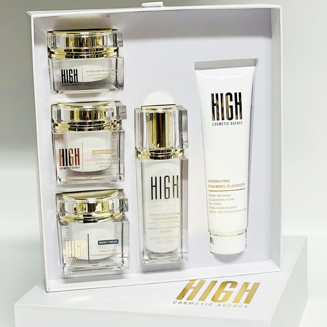 ELIXIR リフティングパワーセラム 4個セット Elixir Quartet Booster Set — 4-Piece Face Serum Kit with Vitamin C