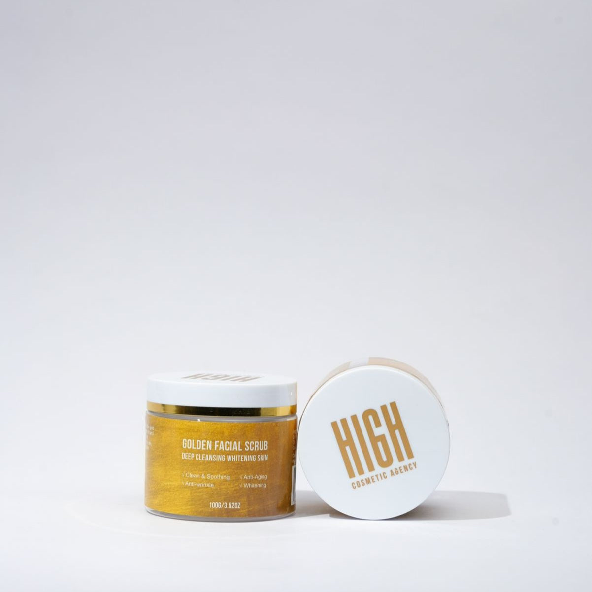 Golden Facial Scrub — Deep Cleanse. Renewed Radiance.
