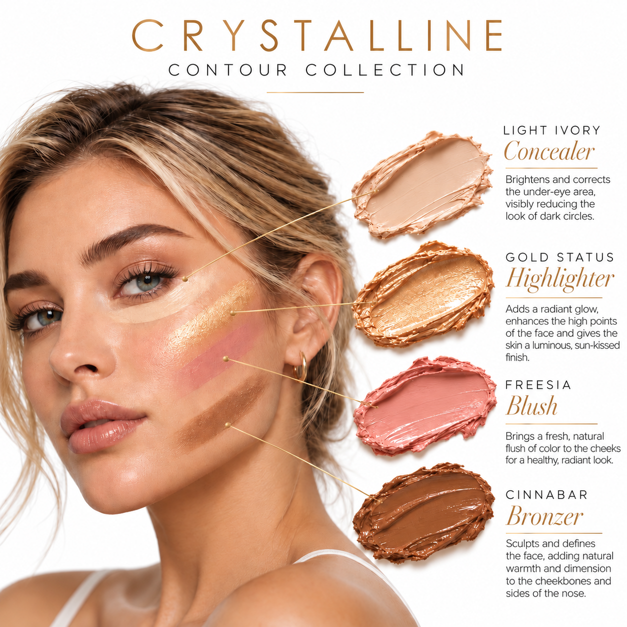 Contour Luxury Collection – Crystalline, Golden & Copper