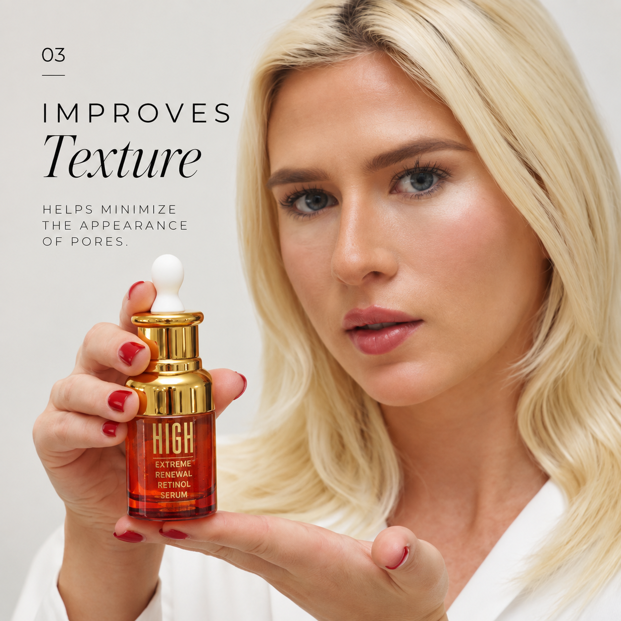 Retinol 1% Anti-Aging Face Serum – Wrinkles, Fine Lines & Dark Spots
