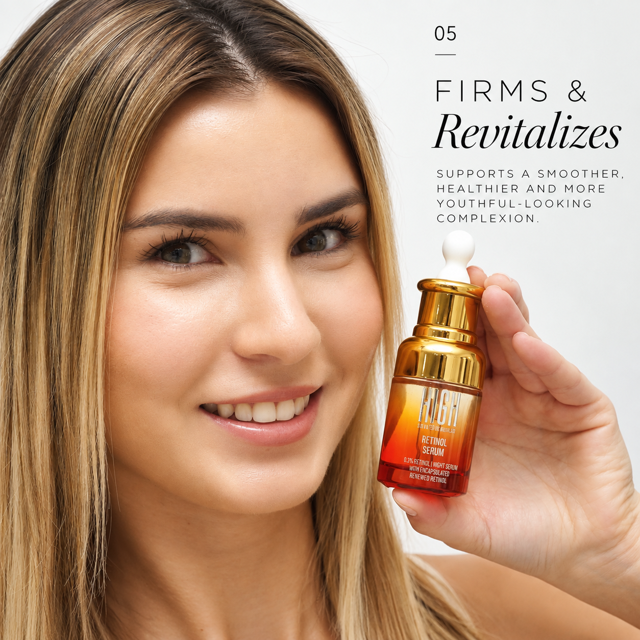 Retinol 1% Anti-Aging Face Serum – Wrinkles, Fine Lines & Dark Spots