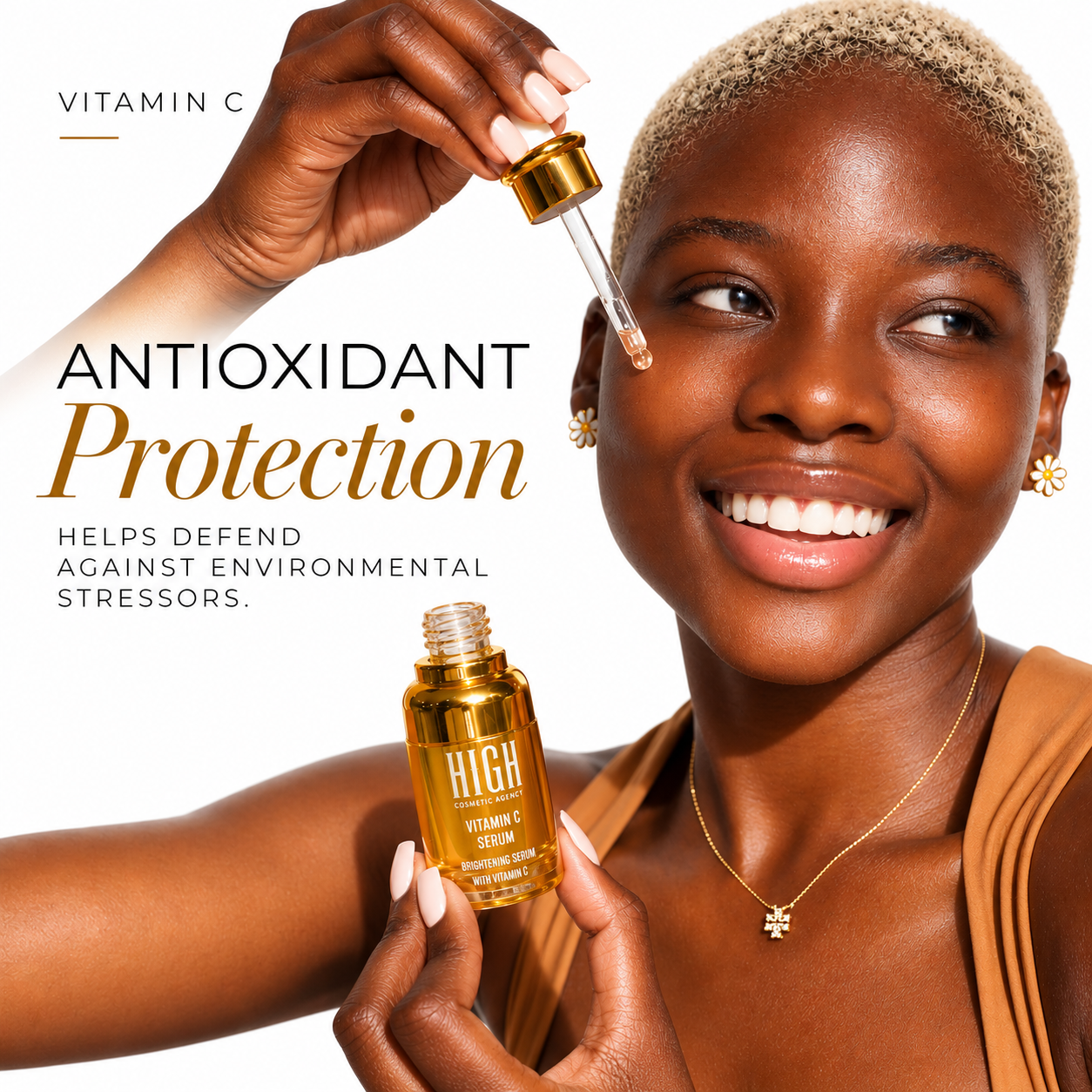 Vitamin C Serum for Face – Brightening Glow Booster with Botanical Extracts