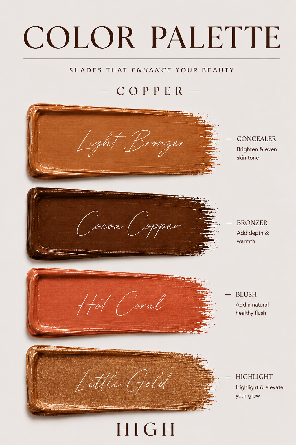Contour Luxury Collection – Crystalline, Golden & Copper