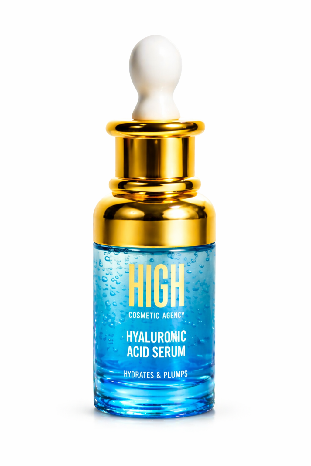 Hyaluronic Acid Serum for Face – Intense Hydration & Anti-Aging Care | Lightweight Hydrolonic Acid Face Serum – Natural Skin Care for Smooth & Radiant Skin,High Cosmetic Agency