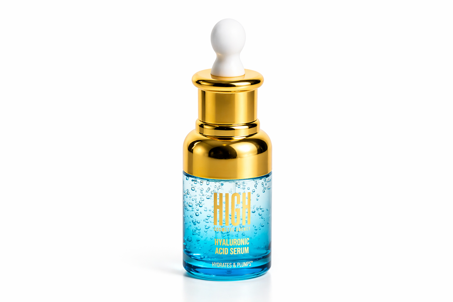 Hyaluronic Acid Serum for Face – Intense Hydration & Anti-Aging Care | Lightweight Hydrolonic Acid Face Serum – Natural Skin Care for Smooth & Radiant Skin,High Cosmetic Agency
