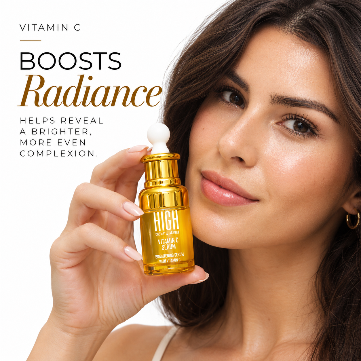 Elixir Quartet Booster Set — 4-Piece Face Serum Kit with Vitamin C, Retinol, Hyaluronic Acid & Niacinamide — Anti-Aging, Brightening & Hydrating Skincare Gift Set for Women