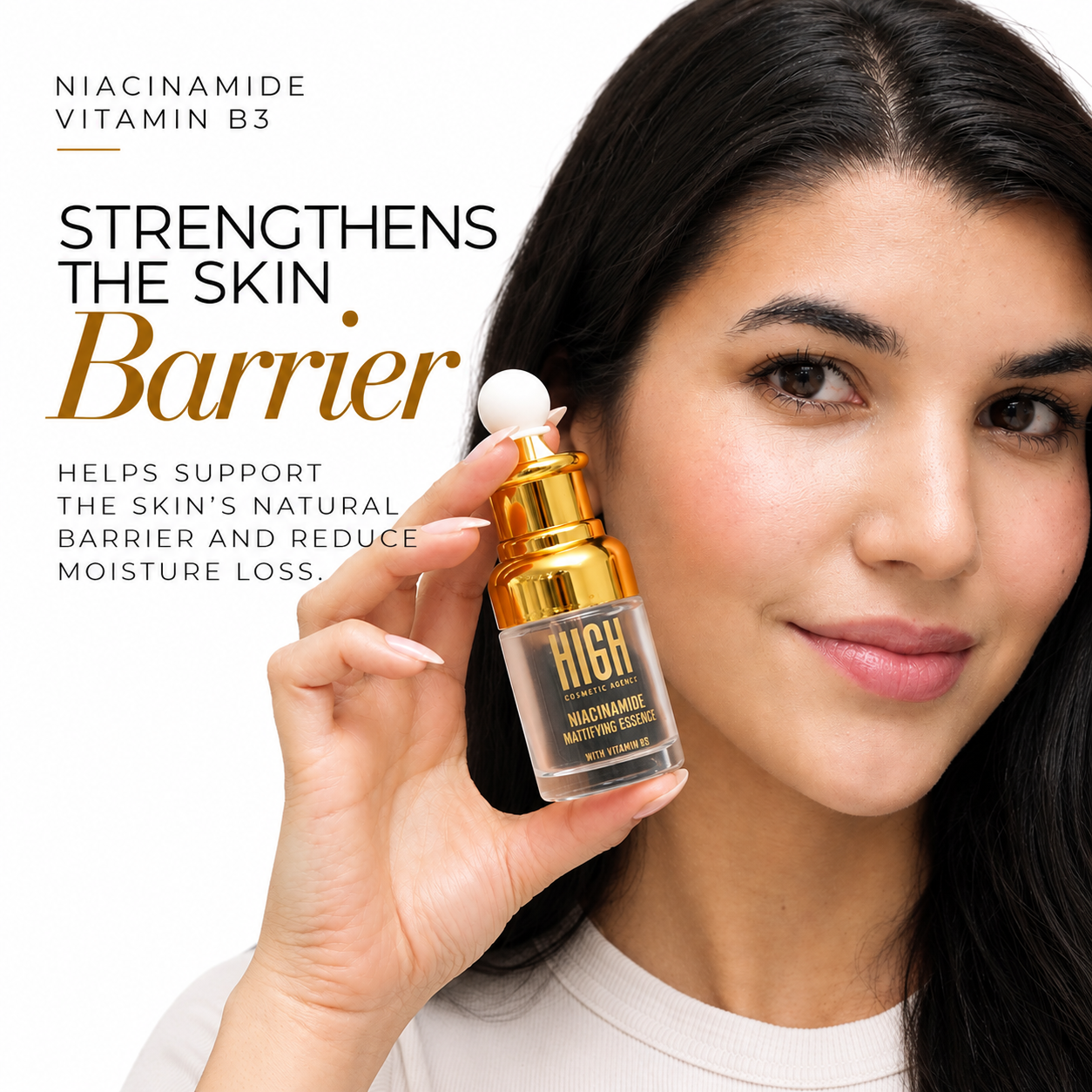 Nicotinamide B3 -Niacinamide Serum – Pore Minimizing, Brightening & Oil Control