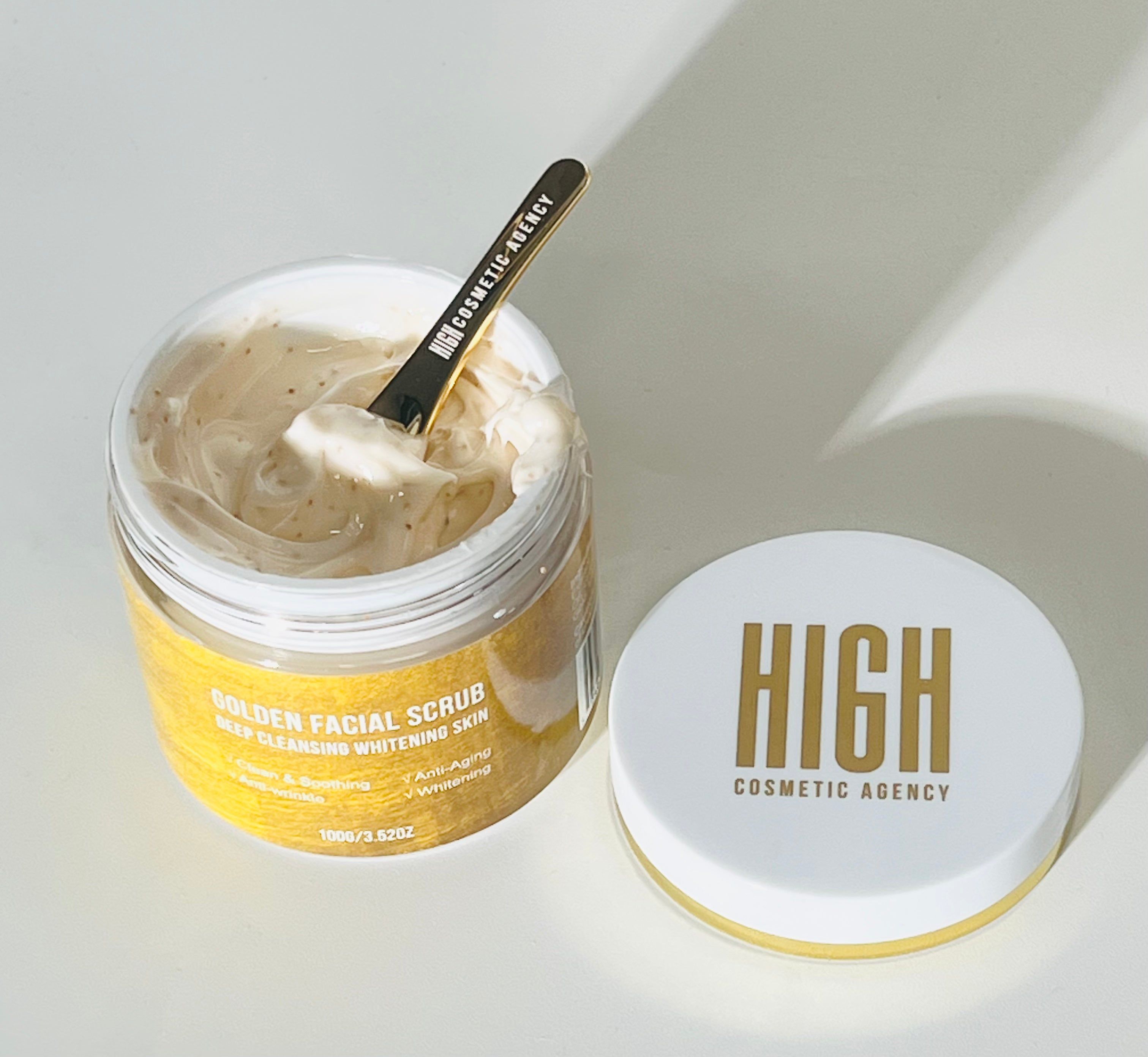 Golden Facial Scrub — Deep Cleanse. Renewed Radiance.