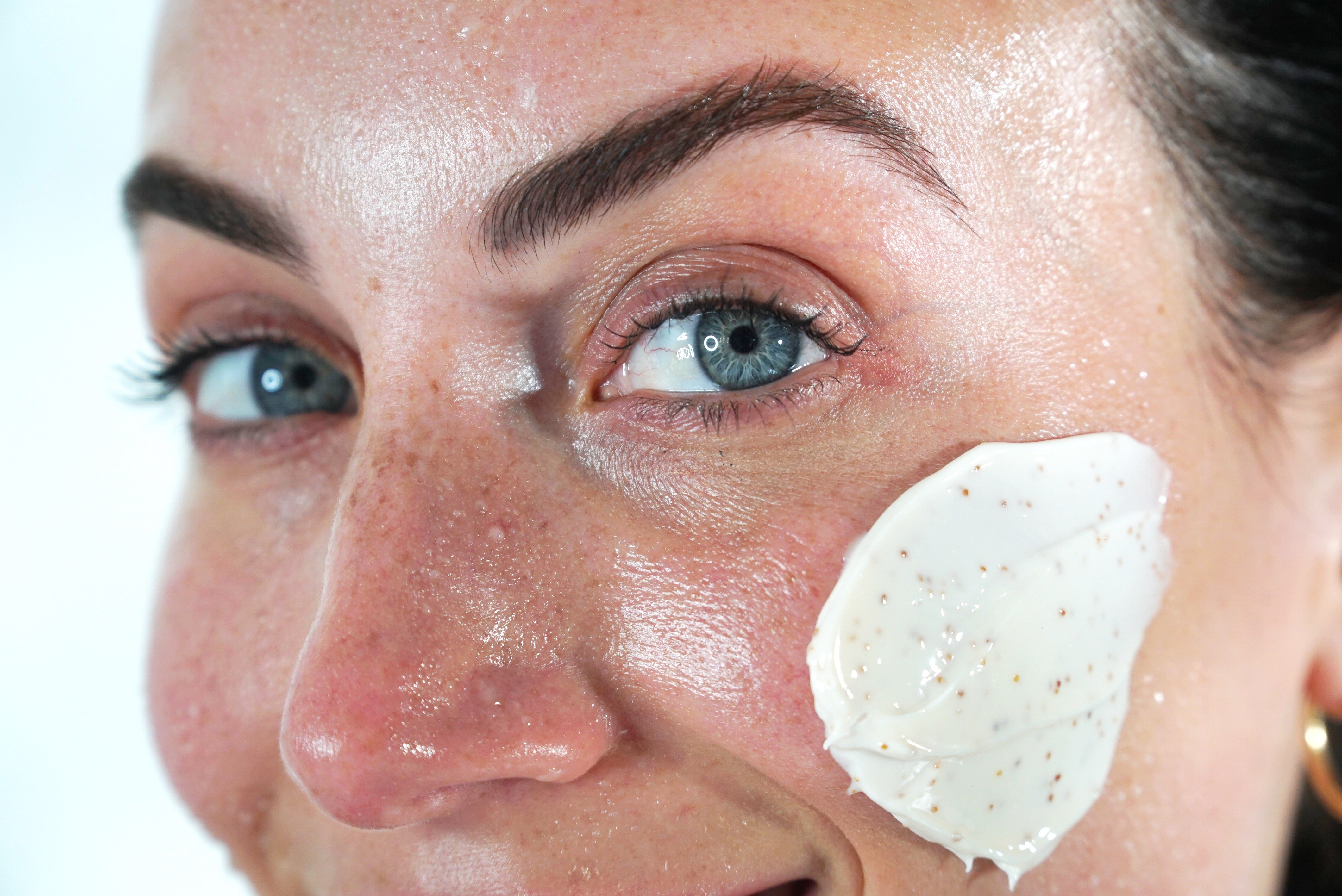 Golden Facial Scrub — Deep Cleanse. Renewed Radiance.