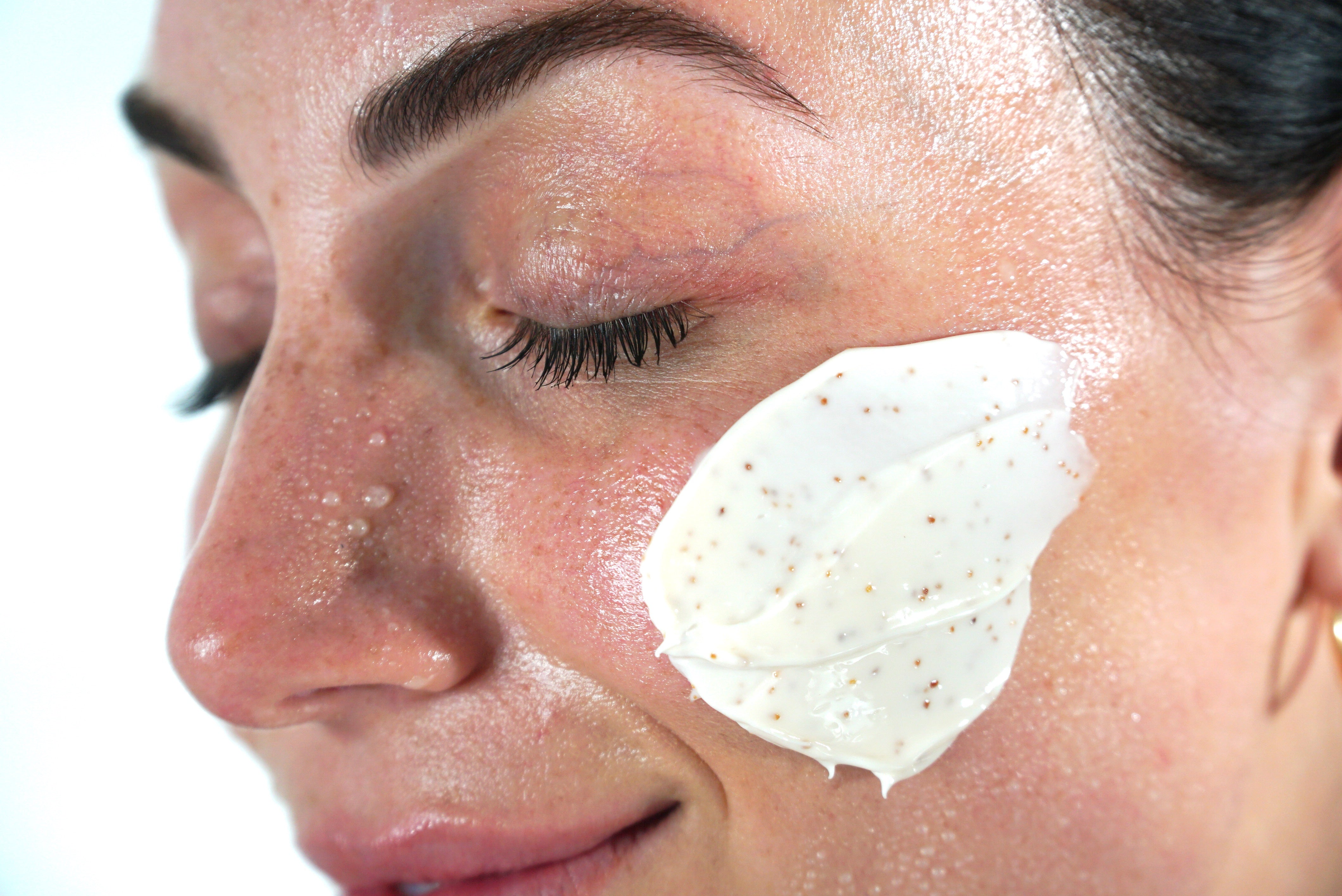 Golden Facial Scrub — Deep Cleanse. Renewed Radiance.