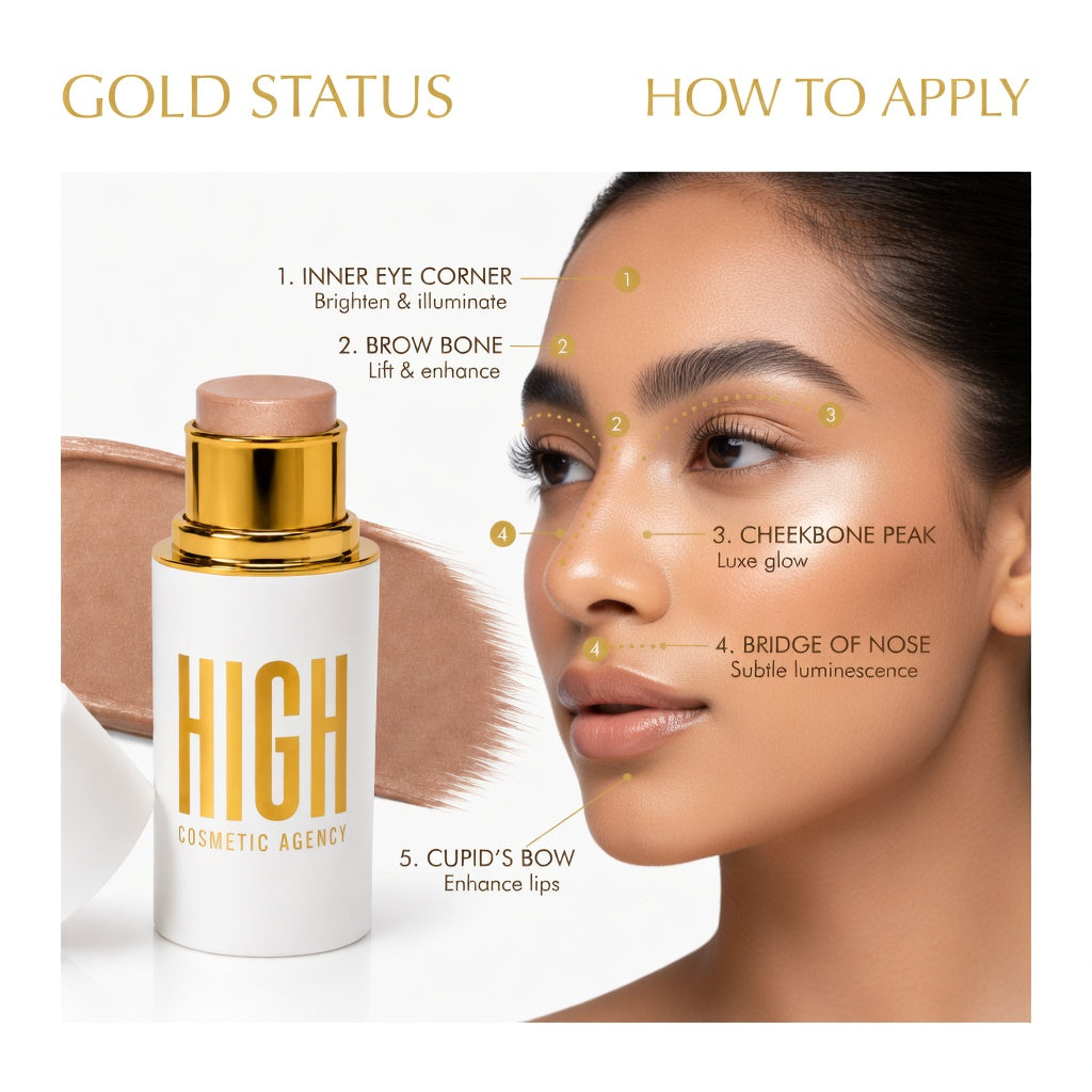 Highlight Stick – Gold Status | Bold Luminous Gold Glow