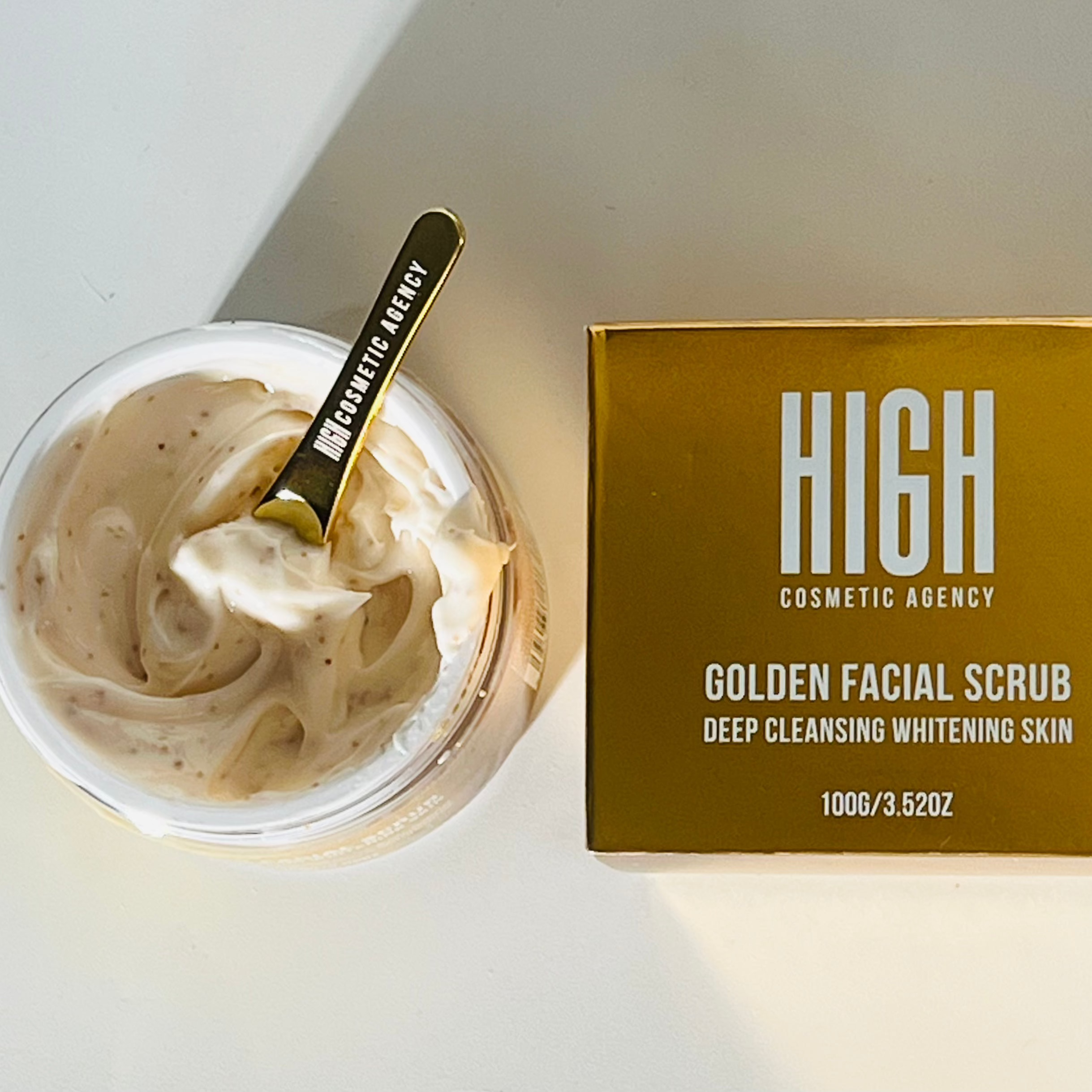 Golden Facial Scrub — Deep Cleanse. Renewed Radiance.