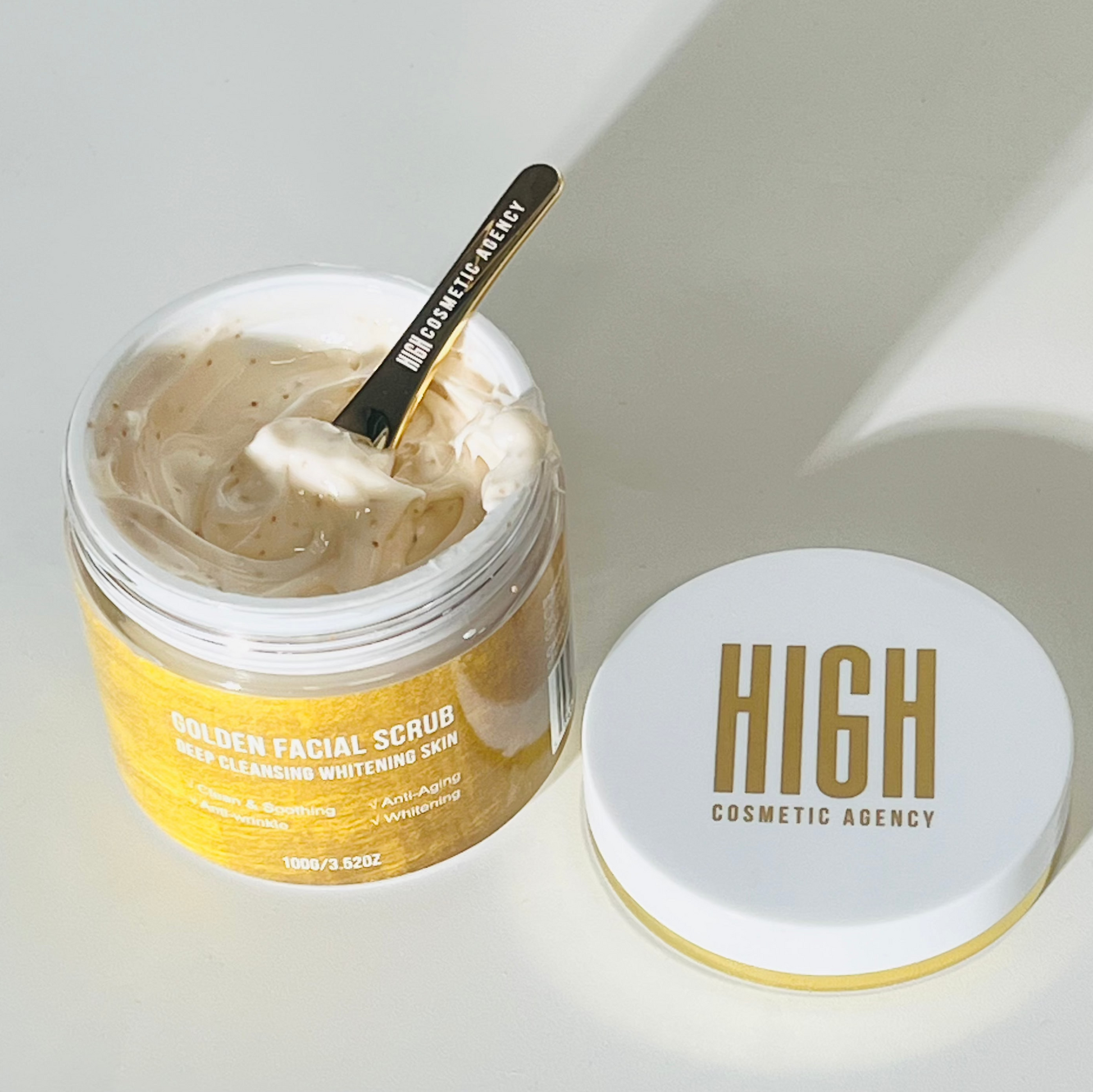 Golden Facial Scrub — Deep Cleanse. Renewed Radiance.