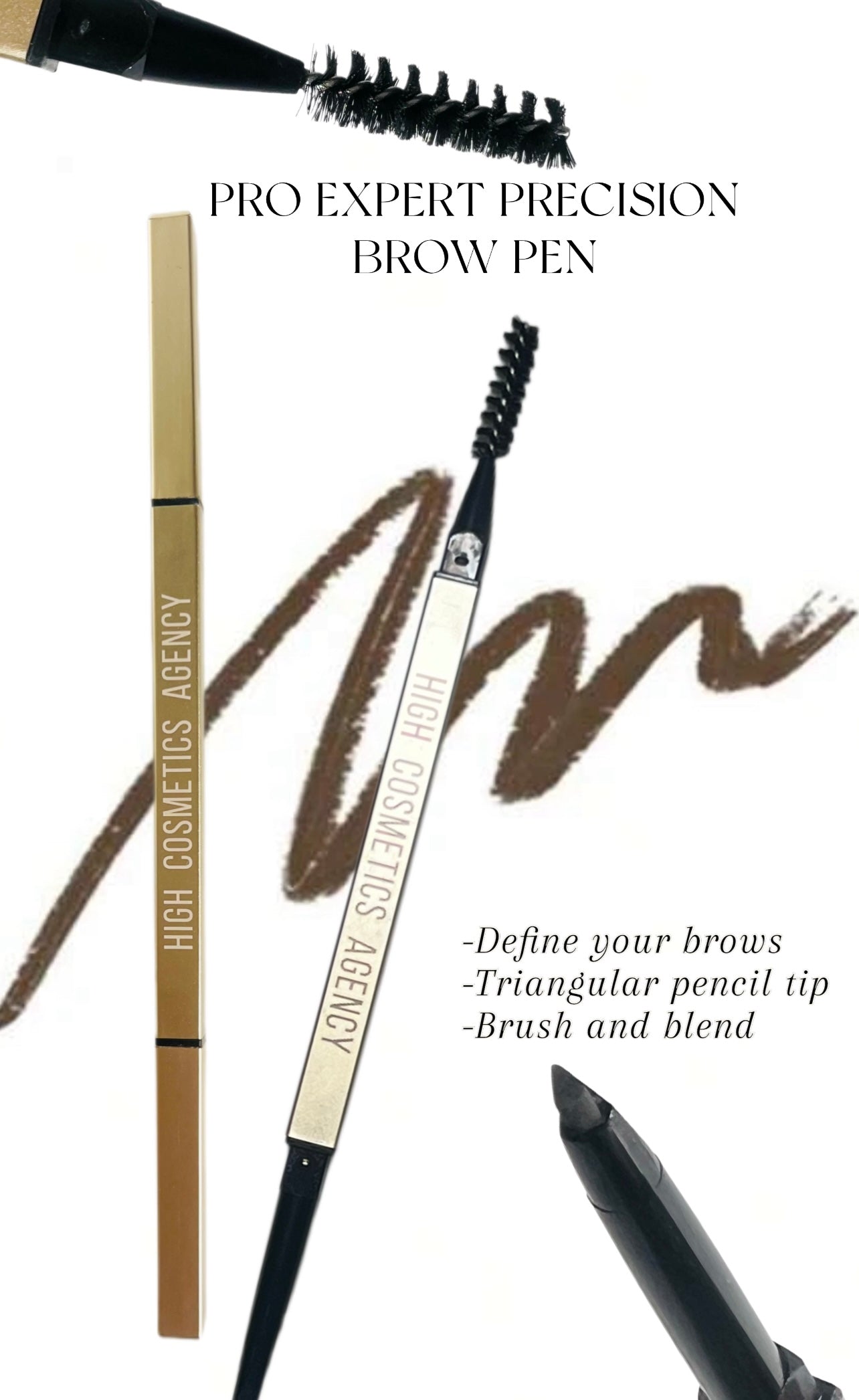 PRO Expert precision brow pen.  (light brown)