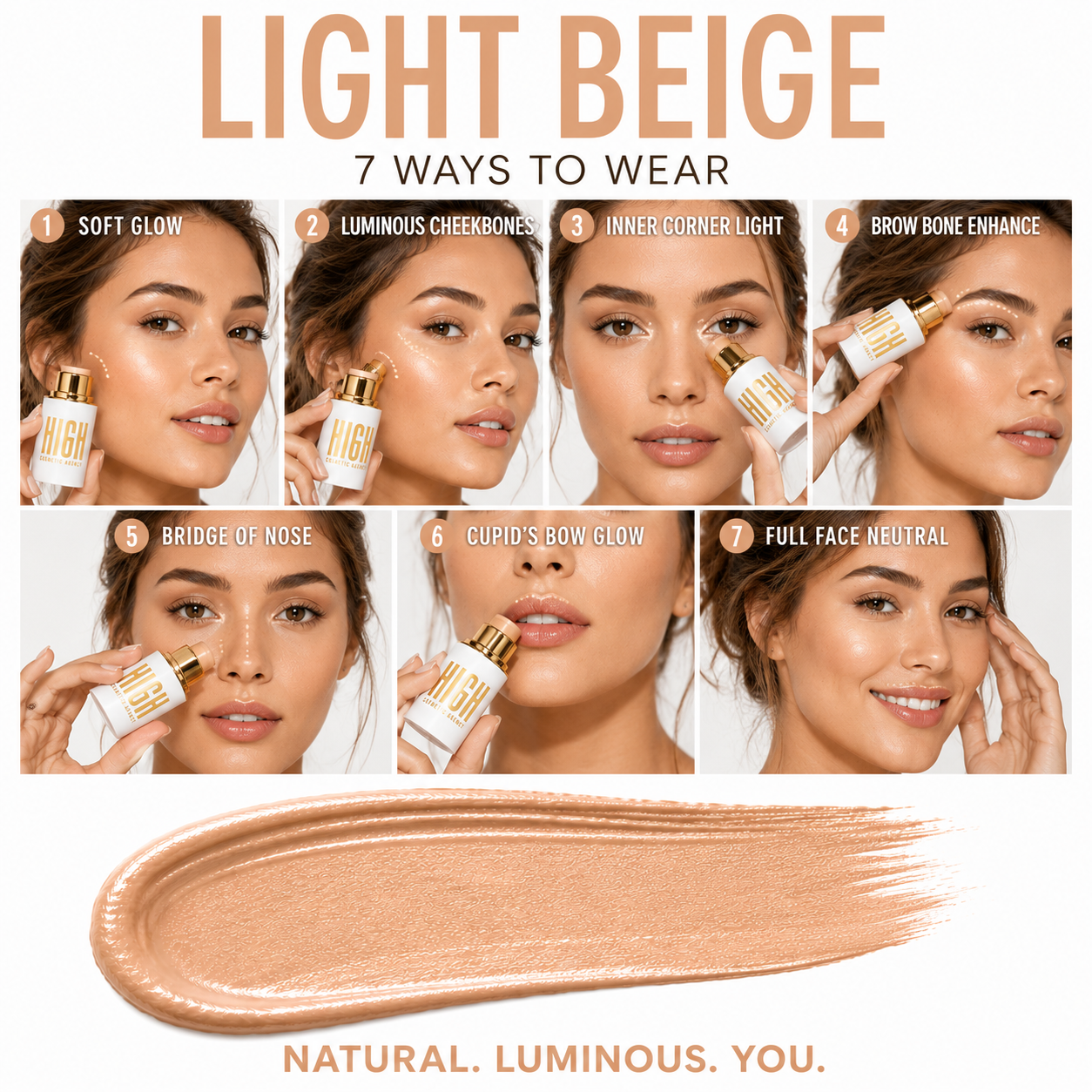 Concealer – Light Beige | Brightening Soft-Focus Finish