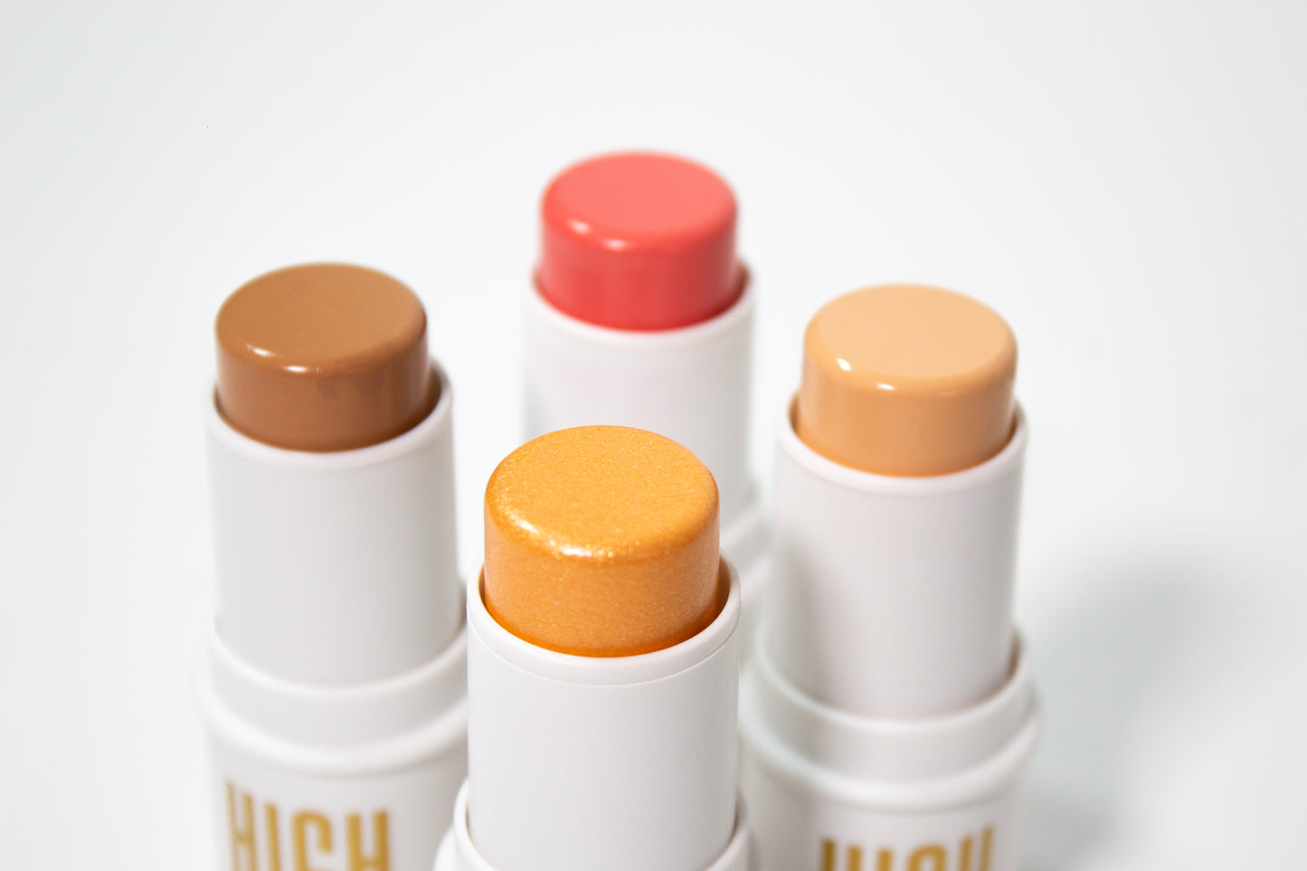 TO GO! Cream Contour & Highlighter Stick Set – 4-Piece Travel Kit with Bronzer, Blush & Glow – Ultra-Blendable, Vegan & Cruelty-Free – For Women