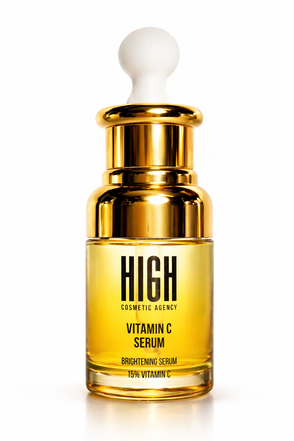 Vitamin C Serum for Face – Brightening Glow Booster with Botanical Extracts, Hydrating & Lightweight Formula, Cruelty-Free,Organic, Animal-Free Skincare, High Cosmetic Agency