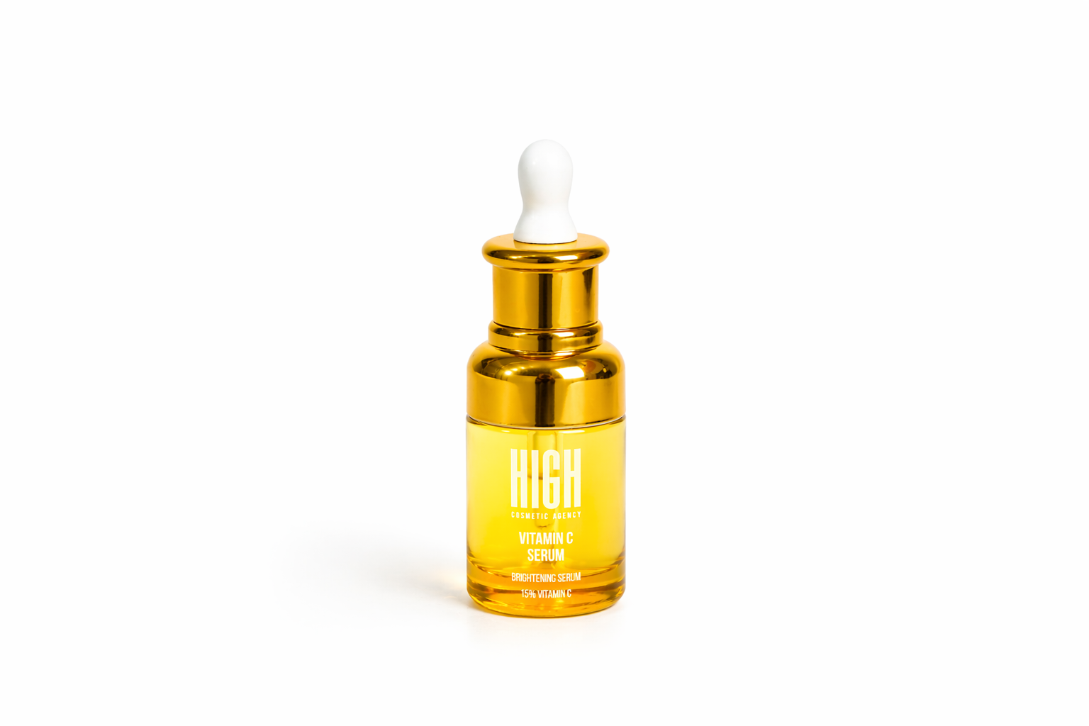 Vitamin C Serum for Face – Brightening Glow Booster with Botanical Extracts, Hydrating & Lightweight Formula, Cruelty-Free,Organic, Animal-Free Skincare, High Cosmetic Agency
