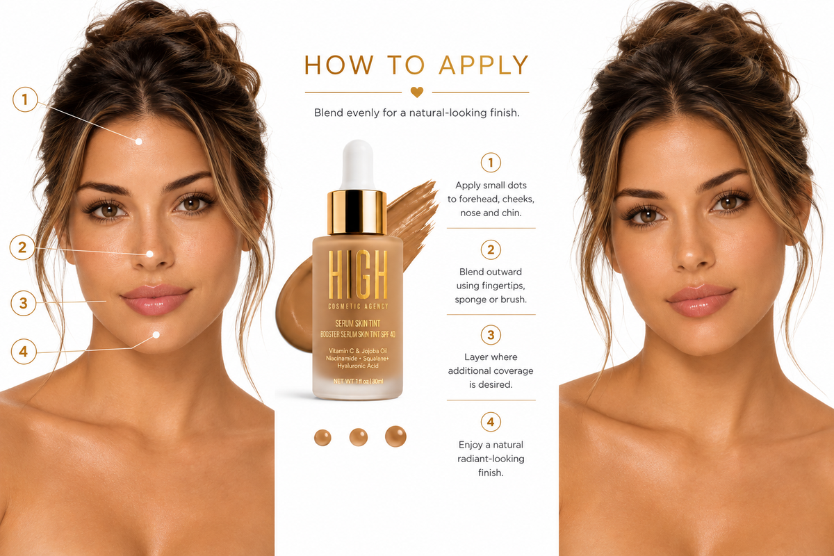 Booster Serum Skin Tint SPF 40 – Tan Sanvia