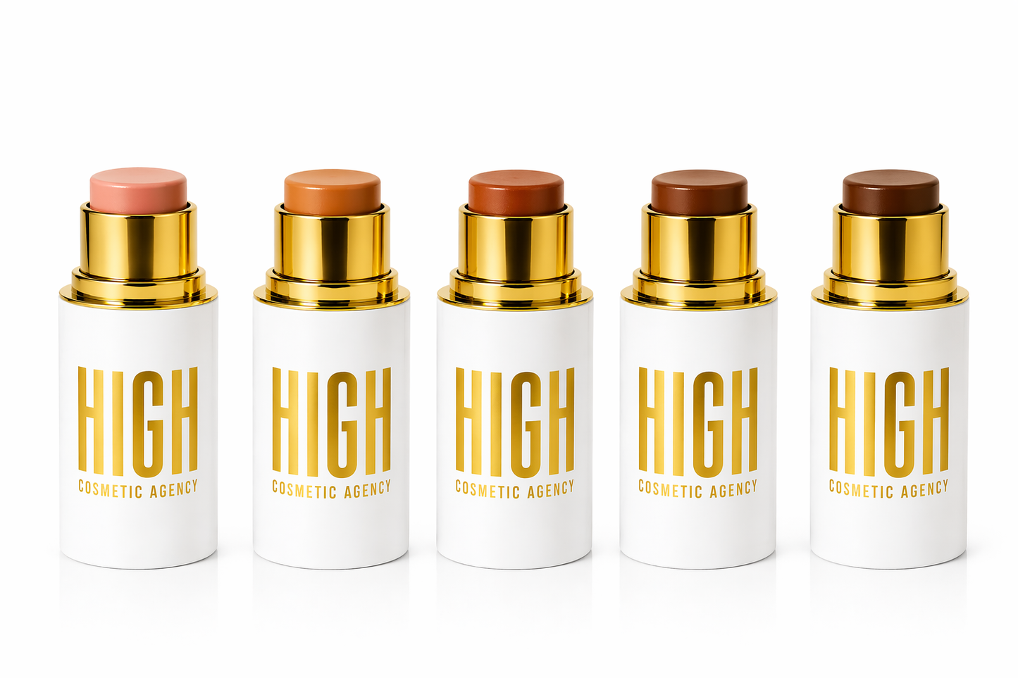 Bronzer Stick by High Cosmetic Agency – Blendable Cream Contour for Natural Warmth & Sculpted Radiance | 5 Shades for Every Skin Tone