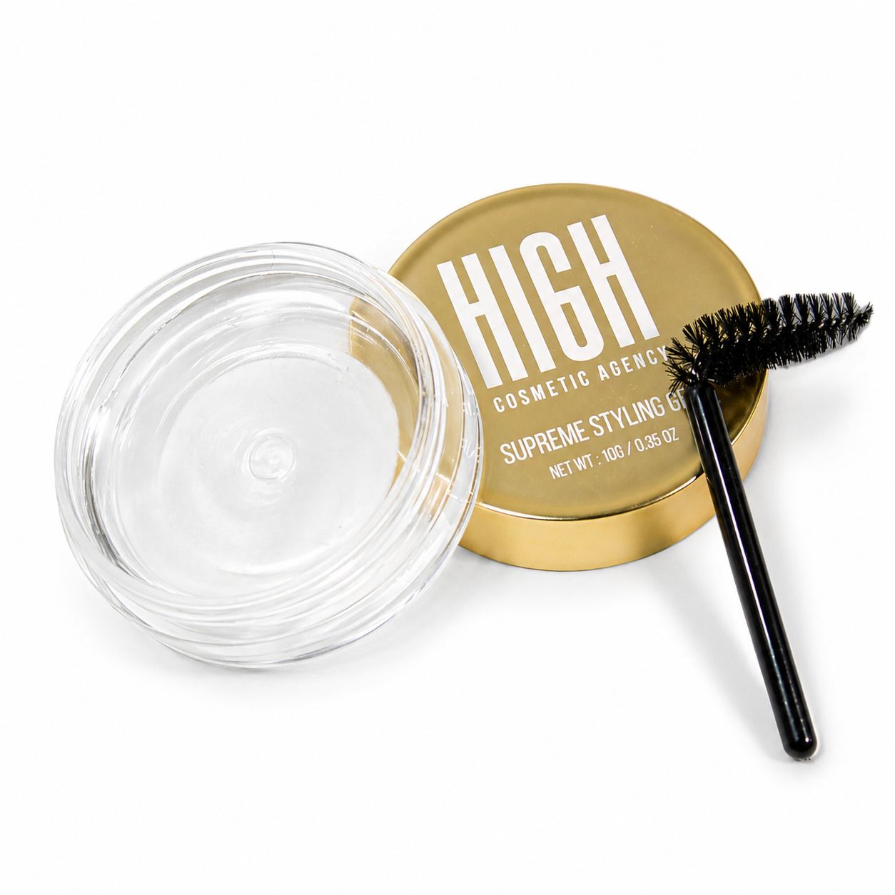 Eyebrow Supreme Styling Gel by High Cosmetic Agency – Long-Lasting Brow Shaping, Tinting & Setting Gel | Tames, Defines & Fills for Polished, All-Day Brow