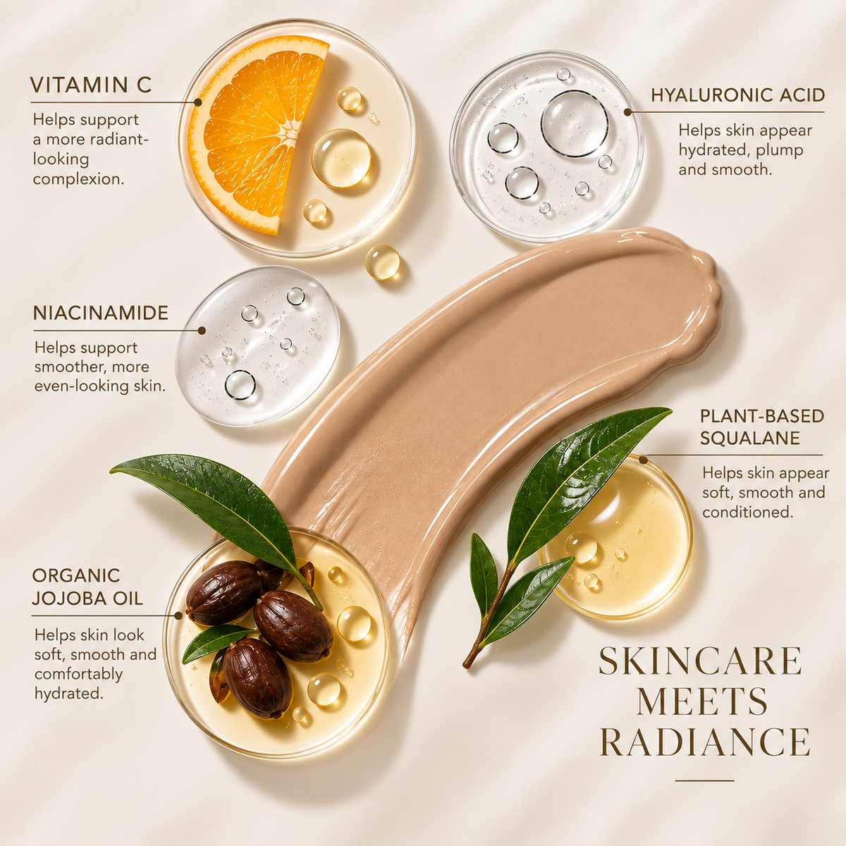 Booster Serum Skin Tint SPF 40 — Medium Sage