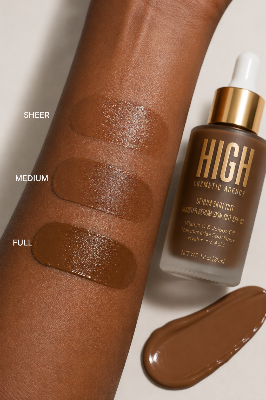 Booster Serum Skin Tint SPF 40 — Your Skin, Bare But Better